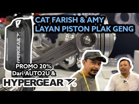 CAT FARISH & AMY FAST LAP TAUKE PISTON PERFORMANCE - ITALIANRP RODS & PISTONS .