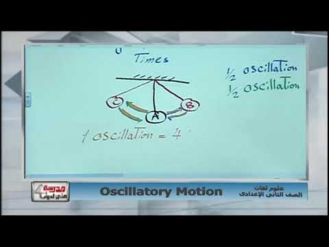 علوم لغات الصف الثانى الاعدادى 2019 (ترم 2) الحلقة 2 - Oscillatory Motion