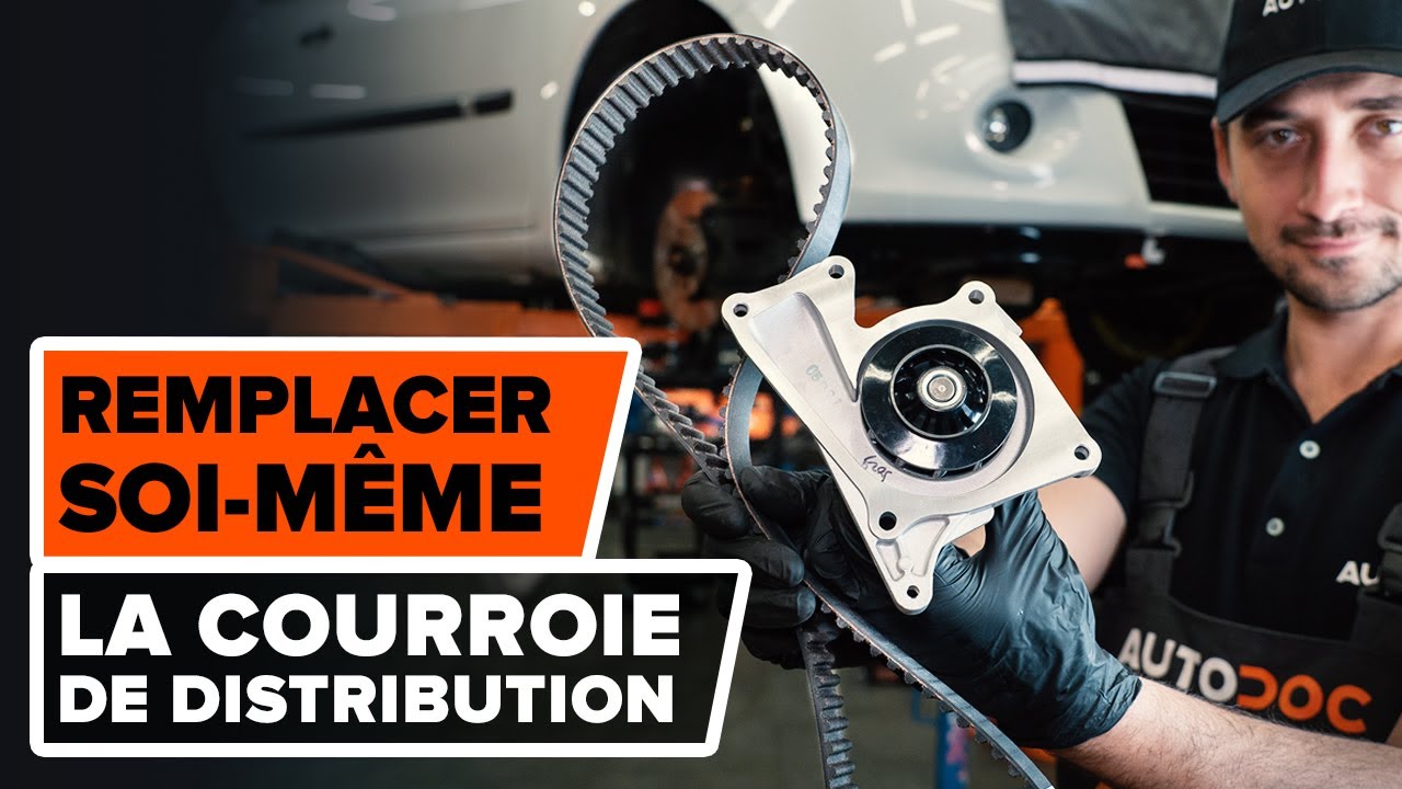 Comment changer : pompe à eau & kit de courroie de distribution sur Renault Clio 3 - Guide de remplacement