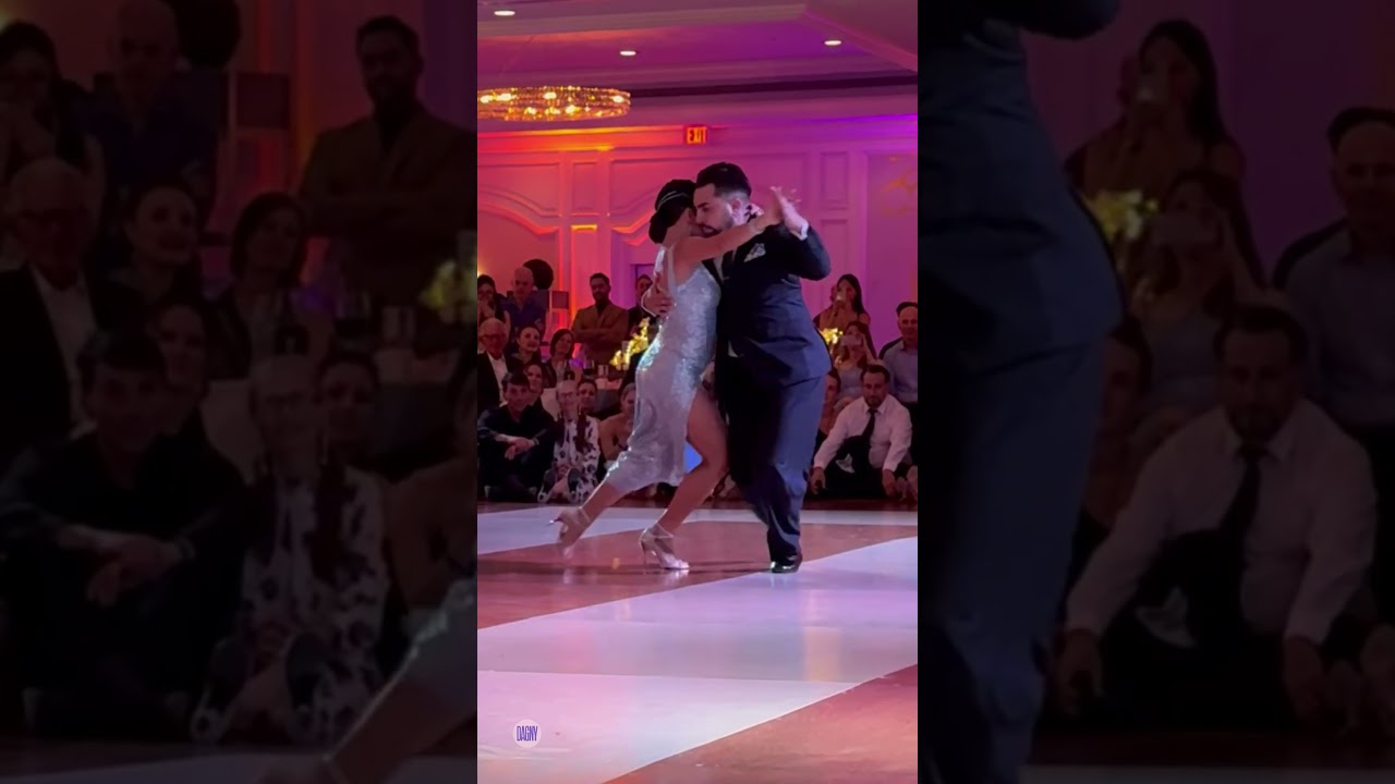 Video thumbnail for Clarisa Aragón & Jonathan Saavedra tango to “Mimosa” by Francisco Canaro at SoCal 7/8