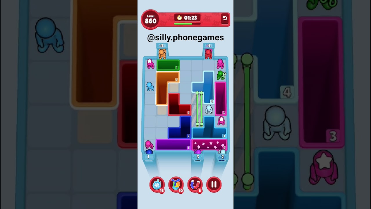 Drop Away Level 860 Walkthrough Solution