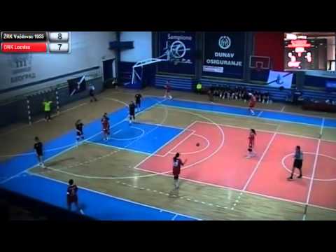 21.09.2014 ŽRK Voždovac1955 - ORK Loznica 1.poluvreme