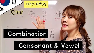 How to make WORD with Consonant and Vowel (Hangul class #3)