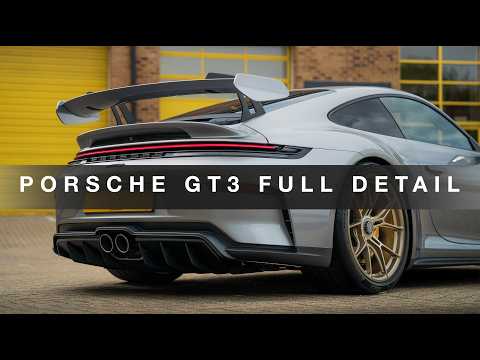 Thumbnail for I Unpackaged A Brand New Porsche 992.2 GT3 (60-Hour Detailing Transformation) by Porsche GT3