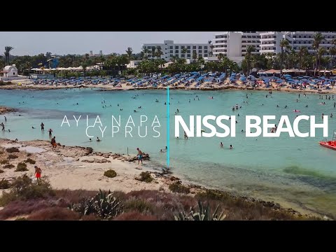 CYPRUS drone - Nissi beach - Ayia Napa -【4K】Drone Summer Music