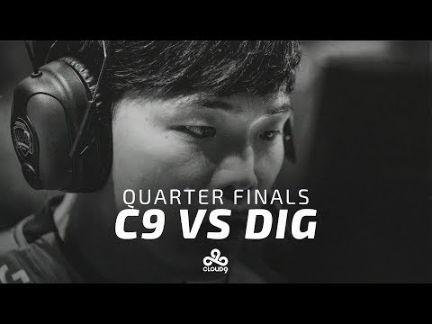 Cloud9 vs Dignitas | LCS Quarter Final Highlights (2017 Summer)