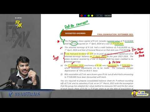 Consolidation - Sep’25 Exam Question | CA Final FR | CA Aakash Kandoi