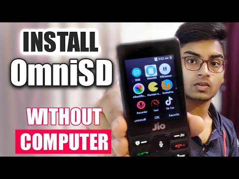How to Install OmniSD in Jio Phone without PC | Without Computer Method Video