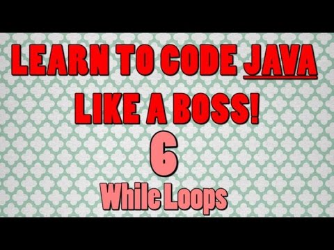 Beginner Java Tutorials 6 While Loops