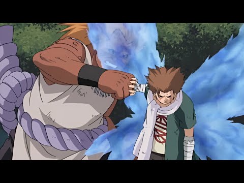 The Moment When Choji Used Secret Jutsu From the Akimichi Clan on Jirobo