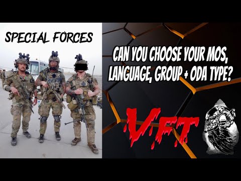 Special Forces: Can you choose your MOS, Language, Group & ODA type? | Green Beret break down.