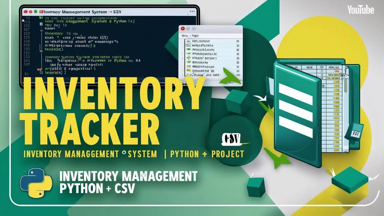 Inventory Management System in Python | CSV File Project for Beginners (CLI App)