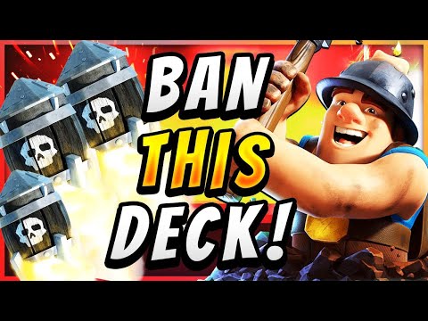 *NEW* MINER ROCKET CYCLE CAN'T BE COUNTERED! — Clash Royale