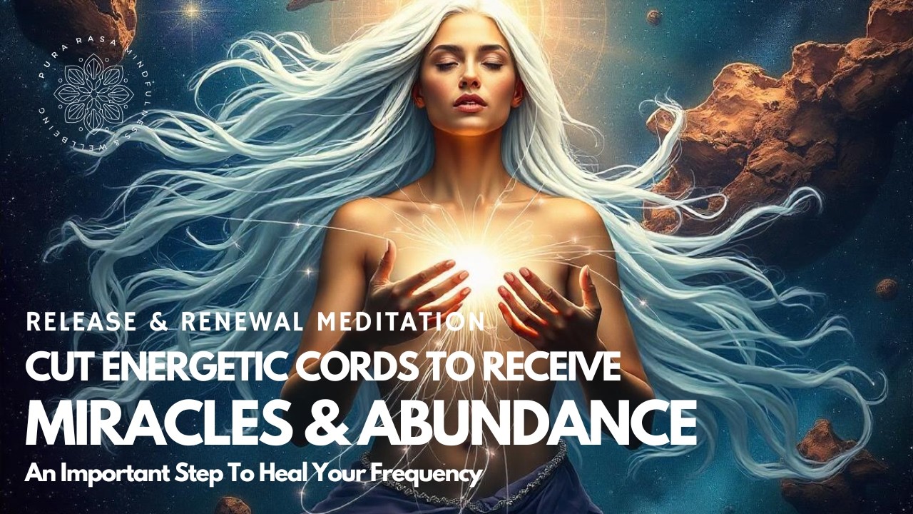 Raise Your Frequency 🌟 Release The Past And Attract Abundance 🧲✨ Essential Cord Cutting Meditation