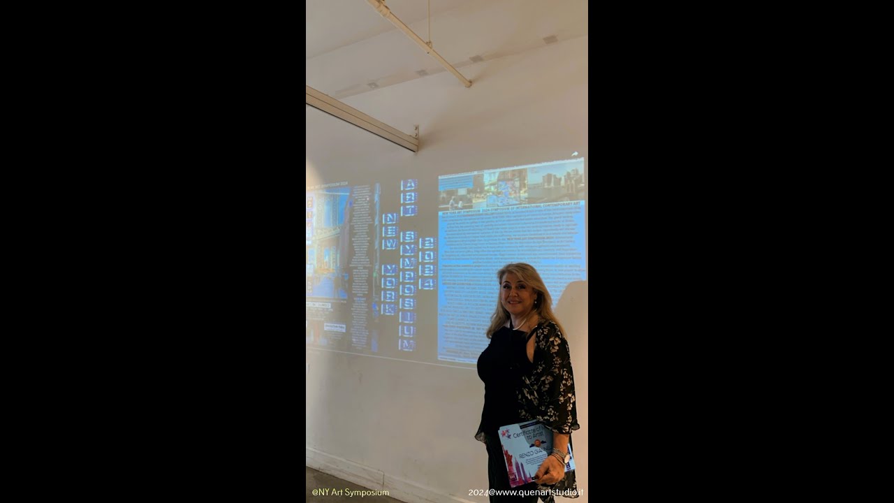 VIDEO OPENING NY ART SYMPOSIUM 2024