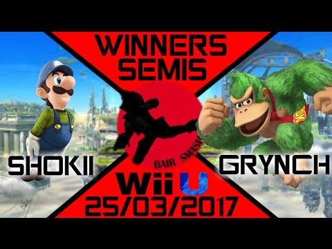 Bair Smash 11 Winners Semis- BS | Shokii (Luigi, Bayo) Vs. BS | Grynch (Donkey Kong) - Smash Wii U