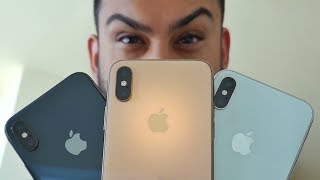iPhone Xs: Gold vs Space Gray vs Silver