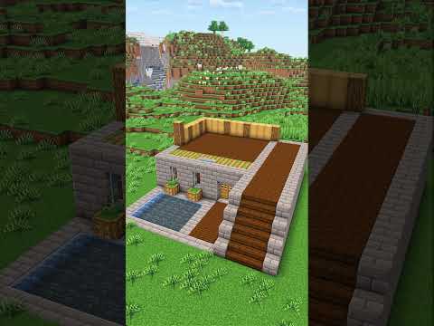 EASY  house | Tutorial Minecraft #shorts