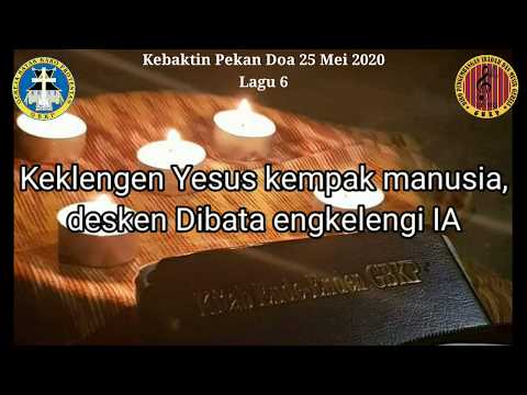"KEKELENGEN YESUS KEMPAK MANUSIA" KEE GBKP NO. 281 :1,3