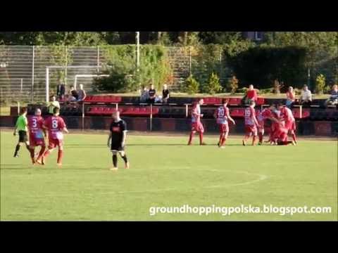 Czarni Pyskowice - Unia Książenice: Szymon Cichecki strzela bezpośrednio z rzutu rożnego!