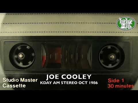 Joe Cooley - KDAY AM Stereo 1580 - October 1986 mix