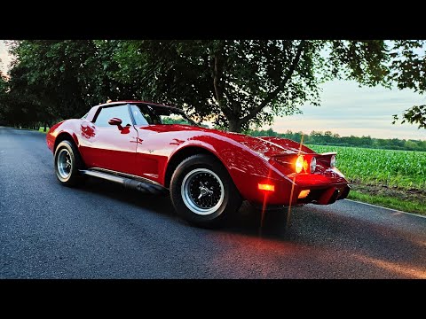 Corvette C3 5.7 Sidepipes Sound!