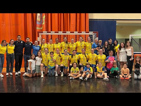 BALONMANO CASERIO - MADRID BASE VILLAVERDE | DIVISIÓN DE HONOR PLATA FEMENINA 💛
