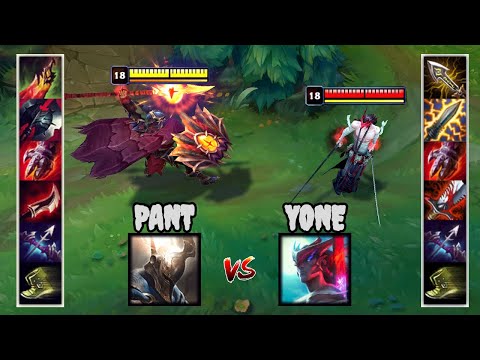 YONE vs PANTHEON FULL BUILD FIGHTS & Best Yone Moments!