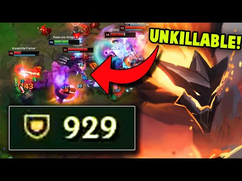 What happens when you get FULL ARMOR MALPHITE vs Full AD Composition (Can't die)