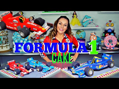 FORMULA 1 CAKE & EDIBLE WHEELS | BY VERUSCA WALKER