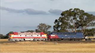 preview picture of video 'B65-S302 trail T377 on a rail train at Woodvale.  Thur 22/11/07'