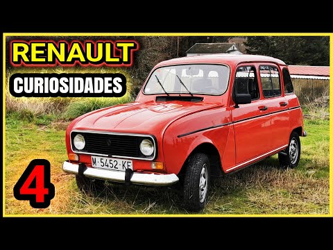 Curiosities of the Renault 4 TL (1989), the 4 Cans
