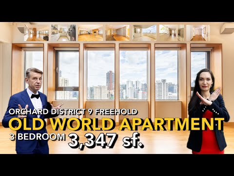 80s Luxury Massive Freehold Condominium in Orchard | 3,347 sf. 3 Bedroom | The Claymore | Singapore