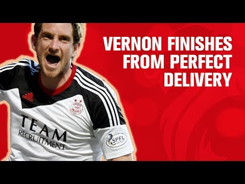 Scott Vernon scores after unstoppable corner from Robson