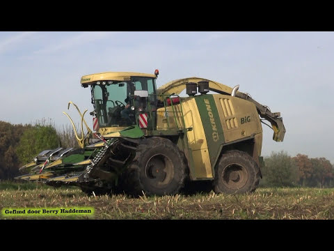 MaisHakselen: Krone Big X 850 - 10 rijer | Nikkels | Fendt 930+720 | inkuilen met JCB shovel