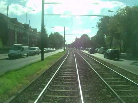 Mitfahrt Straßenbahn Berlin Linie 62 Wendenschloß - S-Bahnhof Mahlsdorf