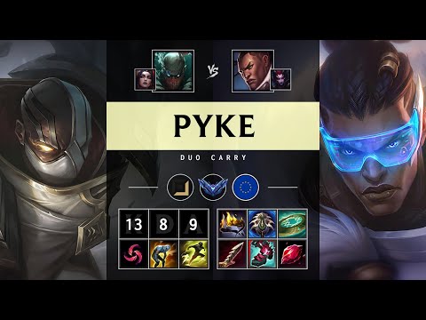 Pyke ADC vs Lucian - EUW Diamond Patch 25.10