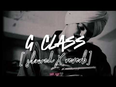 G Class GT Road - Lyrics ll Siddhu Moosewala ll lofi gangster music video 😈 🎶🎵😈 ll slowed X reverb