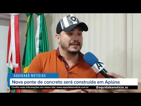 Uma obra esperada há décadas vai deixar de ser sonho e se tornar realidade em Apiúna.