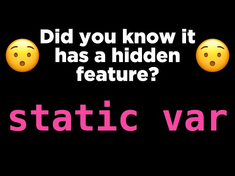 Did you know this hidden feature of static properties? 😯 thumbnail