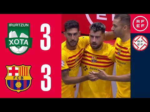 Resumen #PrimeraDivisiónFS | CA Osasuna Magna 3-3 Barça