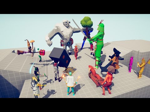 ALL SECRET UNITS IN BATTLE ROYALE - Totally Accurate Battle Simulator | TABS