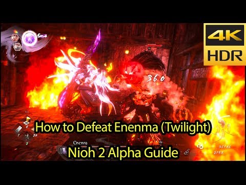How to Defeat Enenma (Twilight) Guide - Nioh 2  Alpha