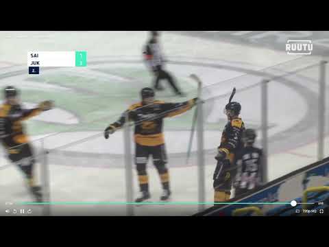 23.10.2020 Maalikooste SaiPa U20 - Jukurit U20. Jukurit voitti ottelun numeroin 3-4.