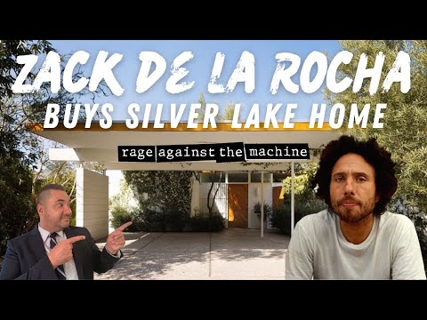 Cast your eyes on Rage Against the Machine's Zach De La Rocha's new Mid-Century home in Silver Lake!