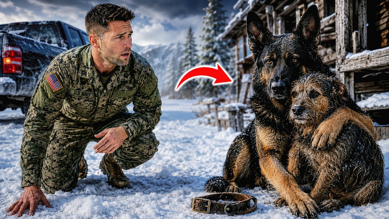 “Please Don’t Take Her,” the German Shepherd Begged — Then the Navy SEAL Learned Who They Waited For