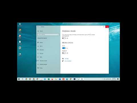 Fix Airplane Mode Not Turning OFF Windows 10  Force Turn Off  Disable Airplane Mode#techerror