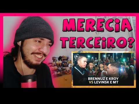 (REIS DO TWOLALA? 🔥🔥) BRENNUZ (SP) E KROY (SP) X LEVINSK (SP) E MT - GRANDE FINAL | REACT BAUEB