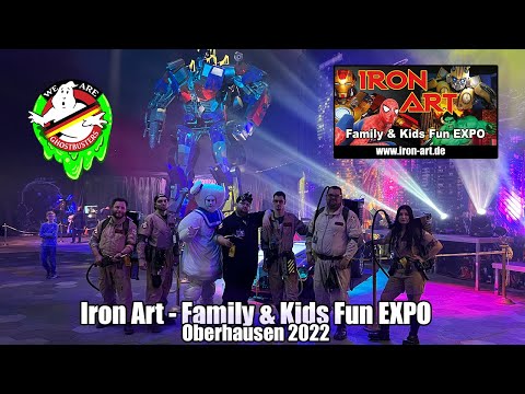 #01 Iron Art - Family & Kids Fun EXPO - Oberhausen 2022 - We are Ghostbusters Germany / Deutschland