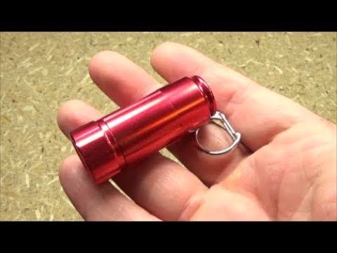 Simple Mini Light For Non-Flashlight Peeps $8 Keno Light, Review Video